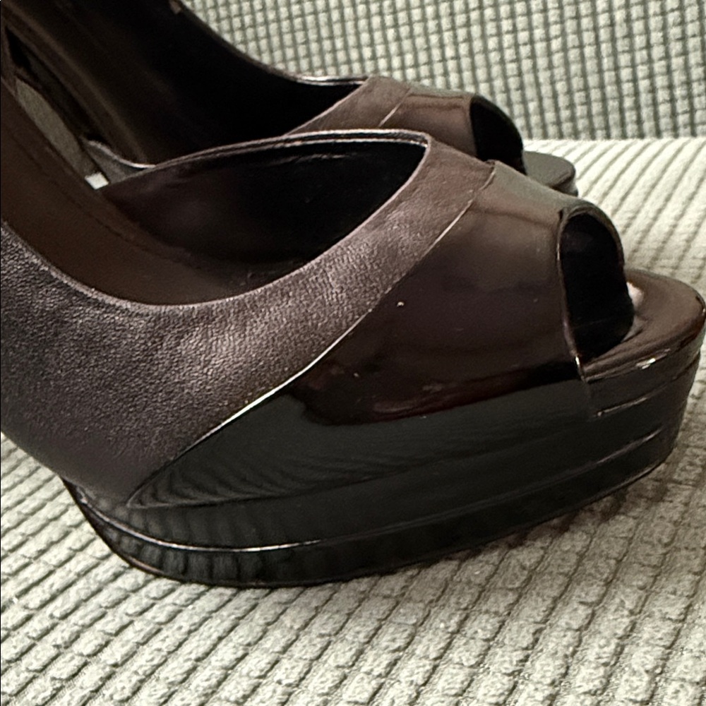 Elegant Black Slingback Heels 5”, Aldo Used - Picture 7 of 16